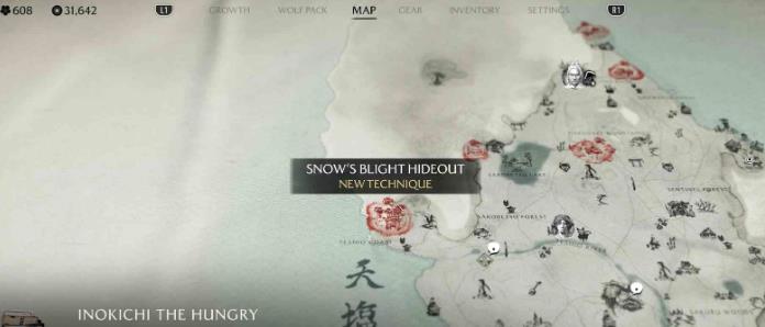 羊蹄山之魂雪枯藏身处位置介绍