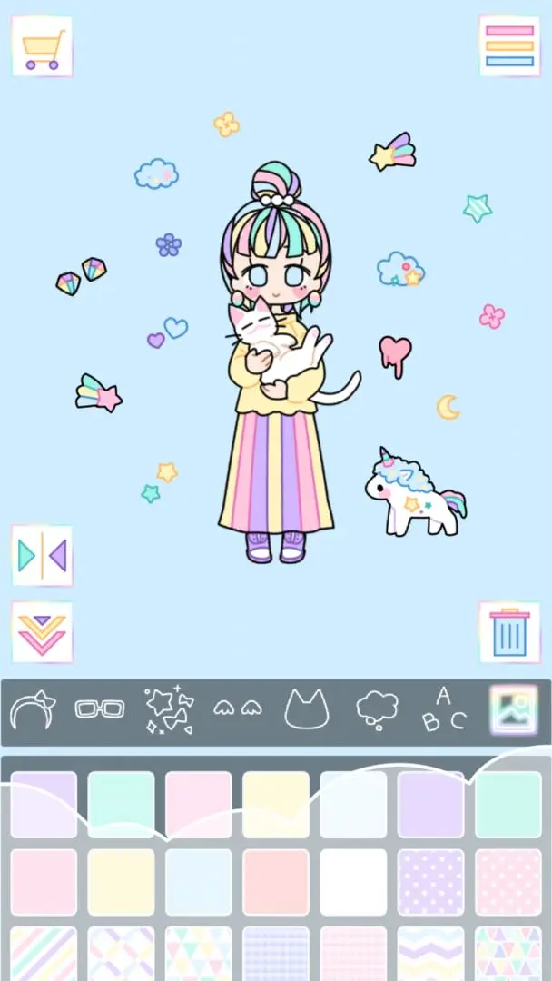缤纷女孩换装截图2