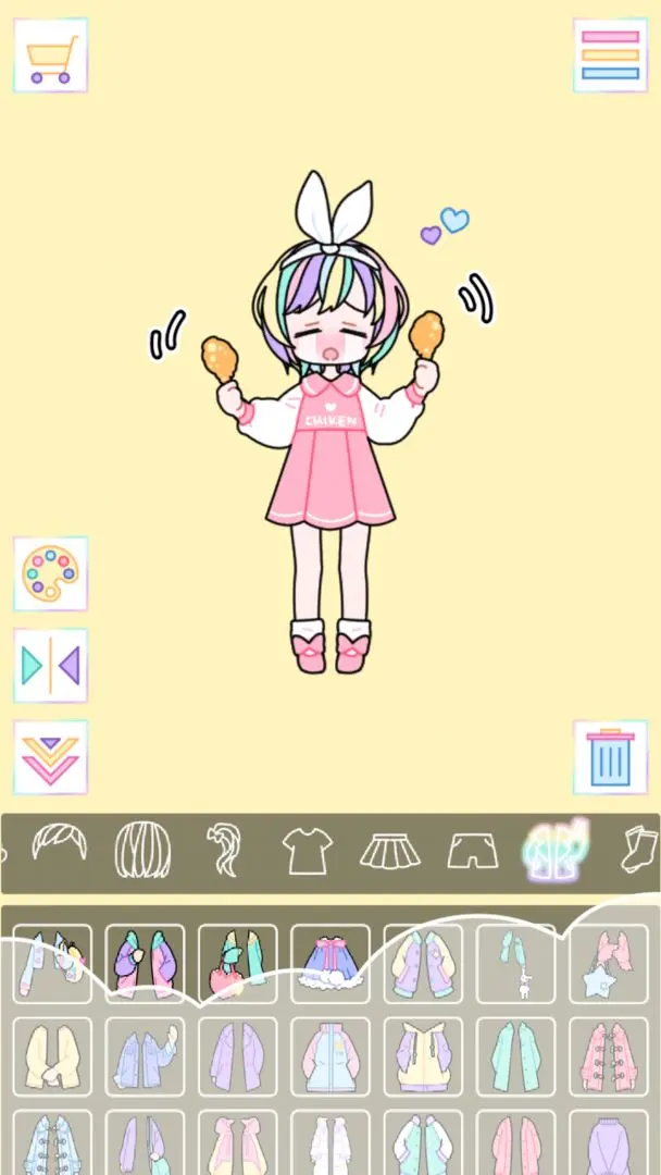 缤纷女孩换装截图3