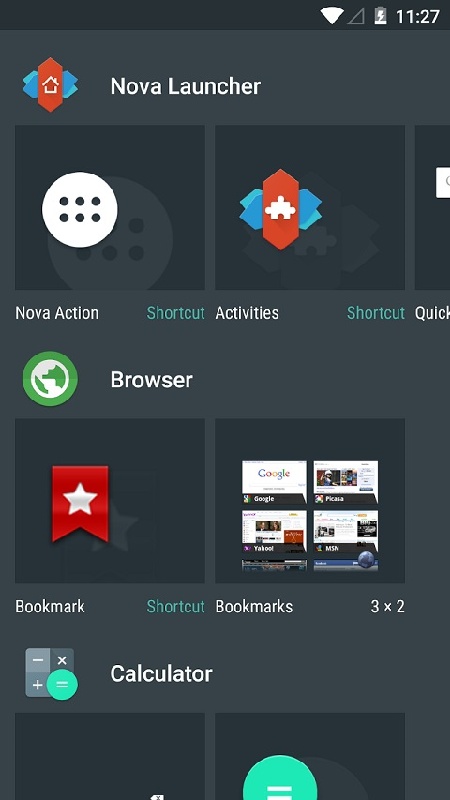 Nova Launcher手机版截图4