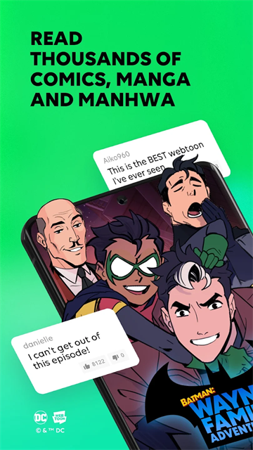 WEBTOON中文版app截图1