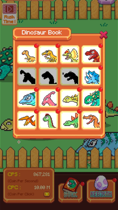 像素恐龙牧场(Pixel Dinosaur Collection)截图2