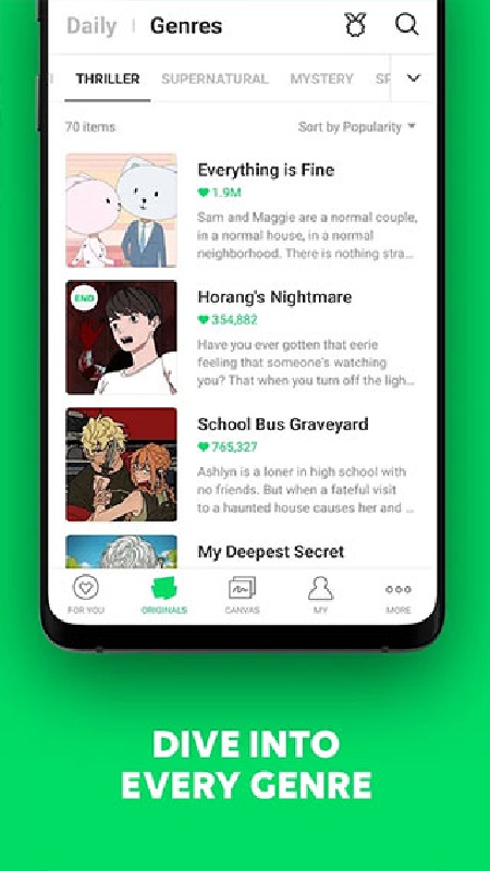 Webtoon稳定版截图4
