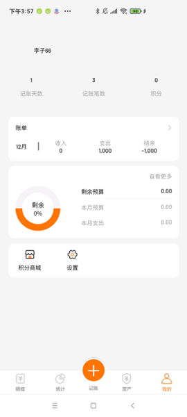 李子记账app截图3