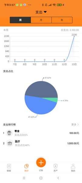 李子记账app截图2