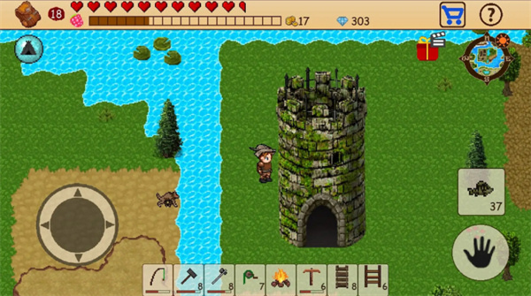 开放世界生存RPG手机版截图4