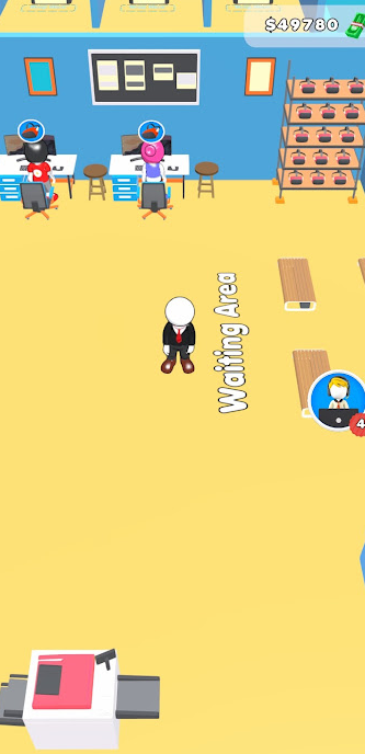 我的工作公司(Bank Idle Arcade)截图1