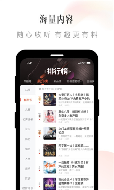 喜马拉雅听书截图1