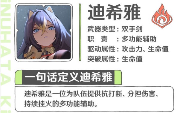 原神迪希雅圣遗物词条推荐介绍_原神迪希雅圣遗物用什么强