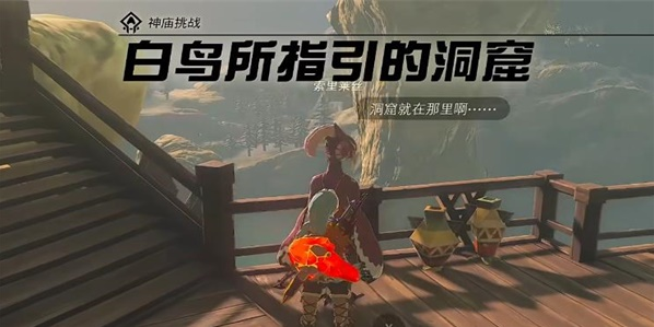 塞尔达传说王国之泪白鸟所指引的洞窟神庙怎么完成-挑战攻略