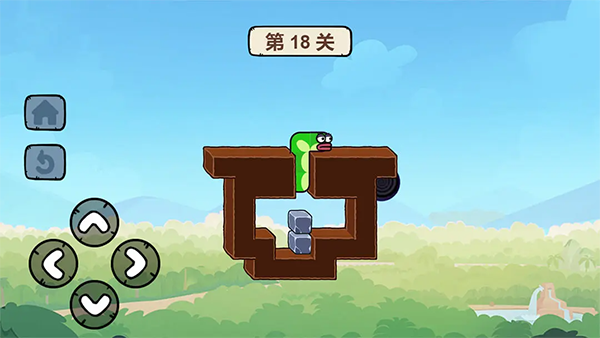 贪吃的苹果蛇游戏2