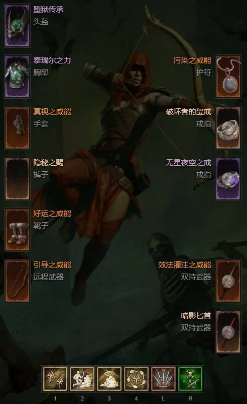 暗黑四盲眼毒刃舞游侠毕业bd思路教程