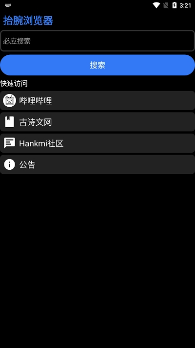 抬腕浏览器手表版截图3