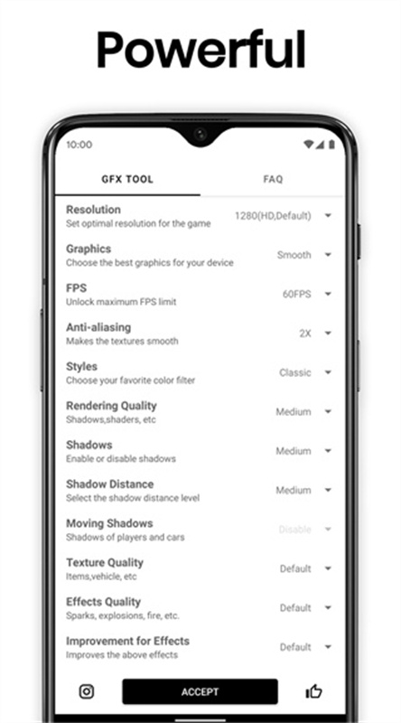 GFX画质修改器截图1