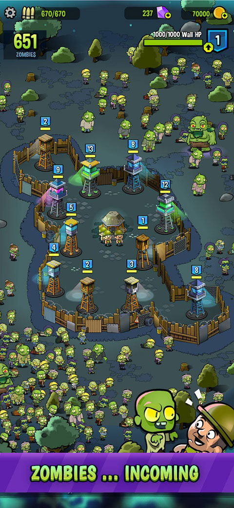 僵尸塔Zombie Towers2