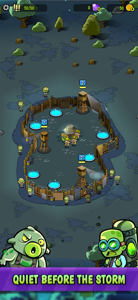 僵尸塔Zombie Towers1
