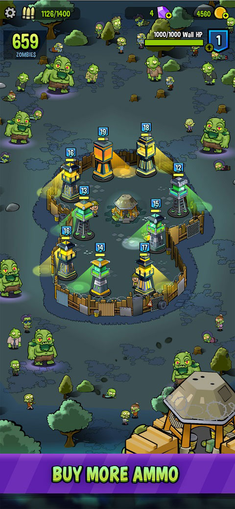 僵尸塔Zombie Towers3