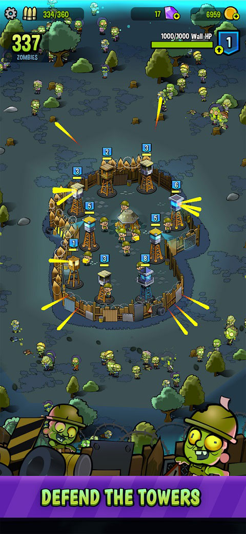 僵尸塔Zombie Towers5