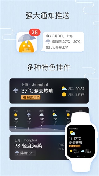 我的天气app截图1
