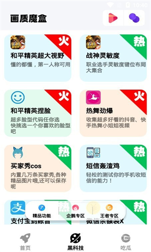 画质魔盒和平精英120帧截图2